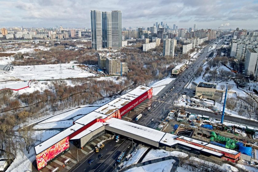 Станция Мичуринский проспект БКЛ