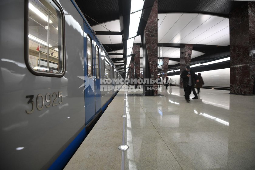 Метро Бутырская поезд