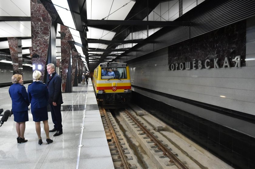 Станция Хорошевская БКЛ