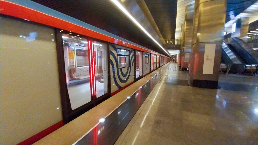 Москва вагон метро