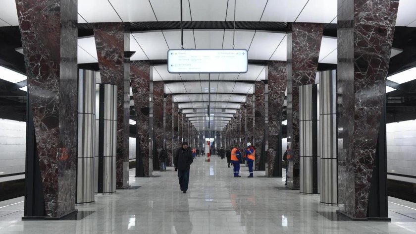 Станция Хорошевская Московского метрополитена