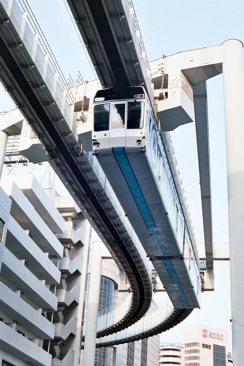 Монорельсовая дорога в Японии