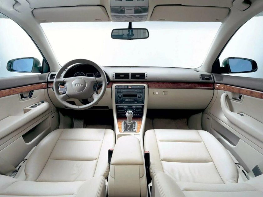 Audi a4 b6 салон