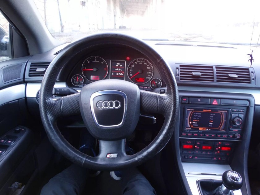 Audi a4 2005 салон