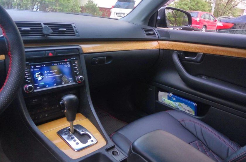 Audi a4 b5 дерево салон