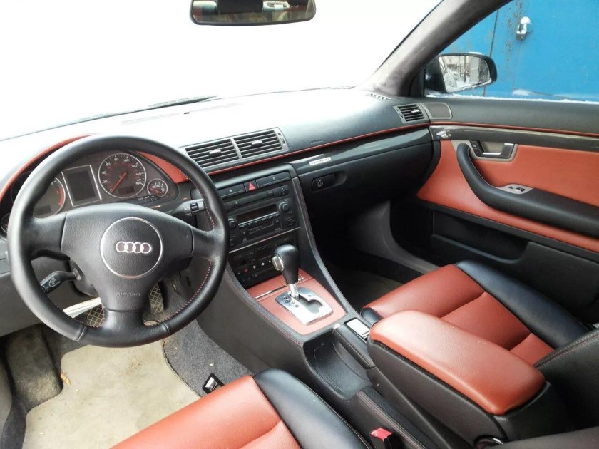 Audi a4 b6 салон