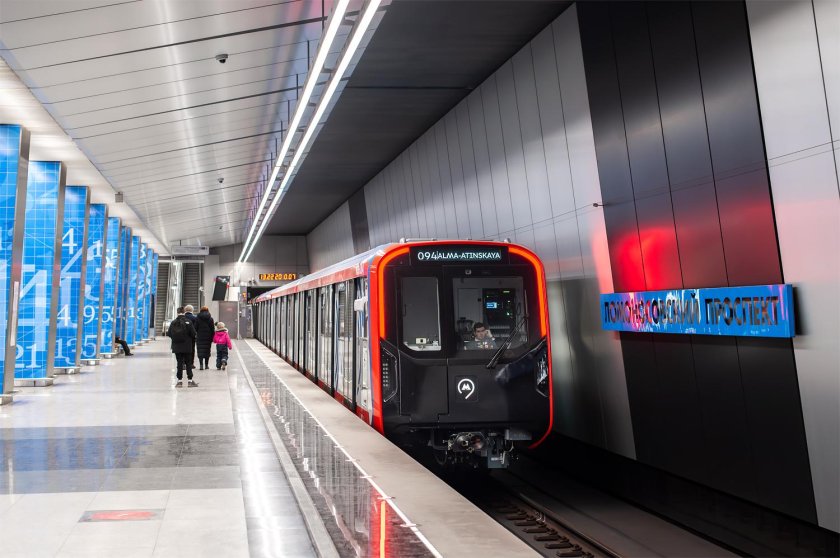 Москва вагон метро