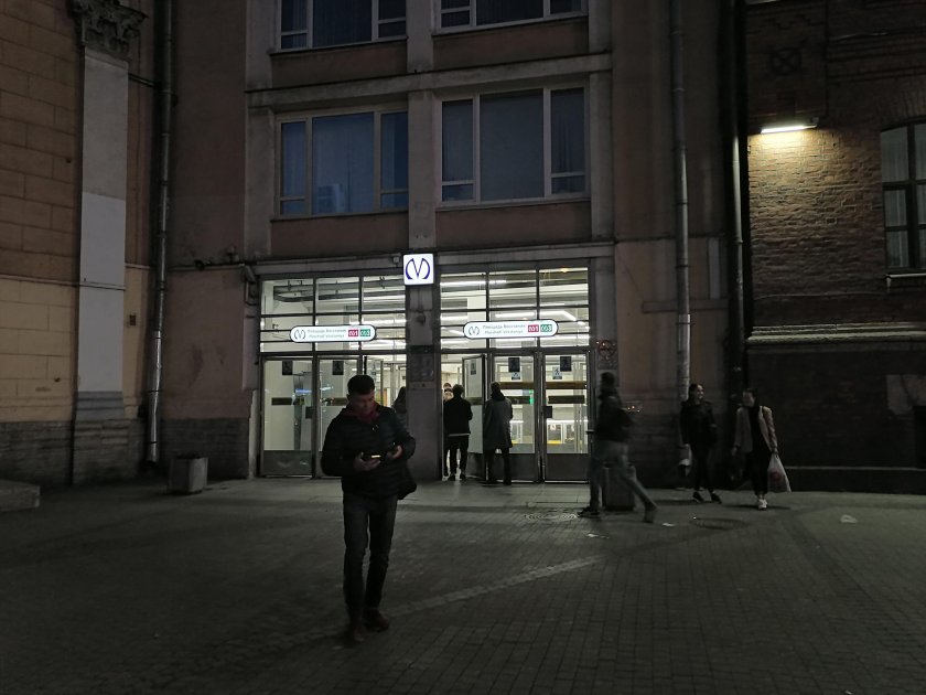 Станция Ломоносовская в Санкт-Петербурге