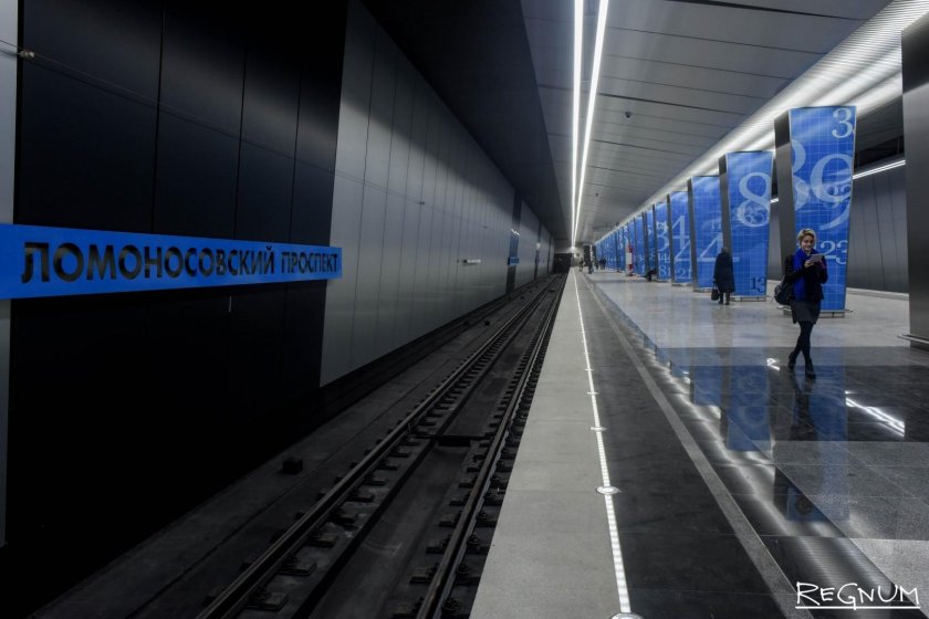 Станция Ломоносовский проспект