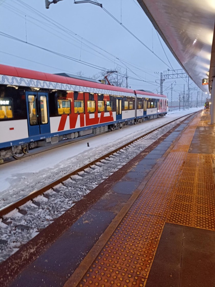 Электропоезд мцд