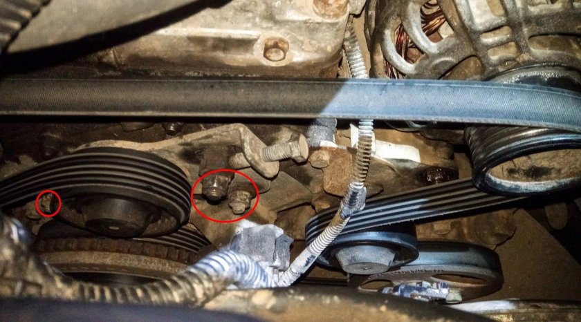 Ремень генератора Шеви Нива