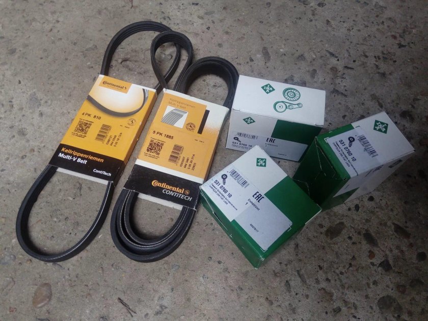 Chevrolet Niva ремень генератора