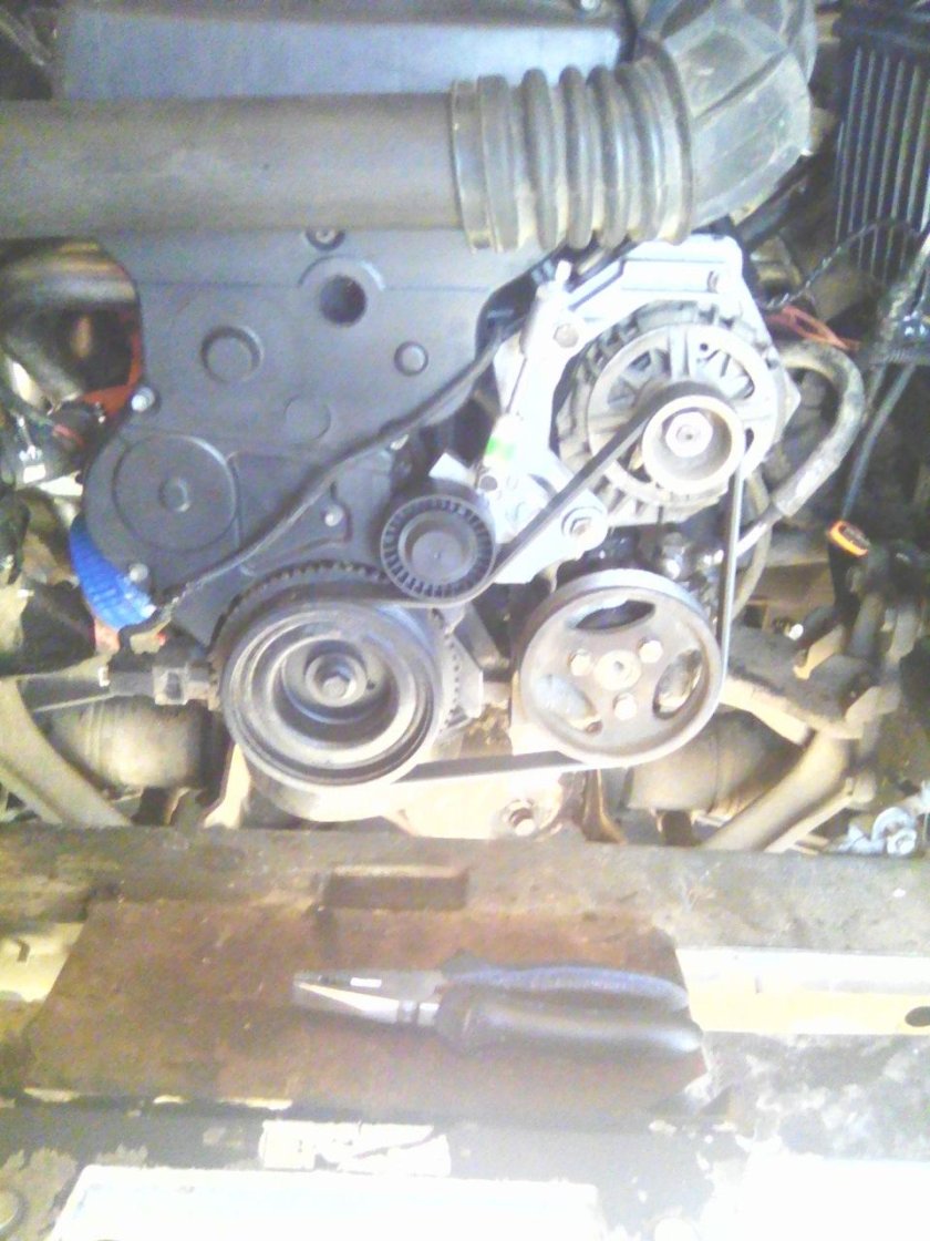 Установка ремня Нива Шевроле