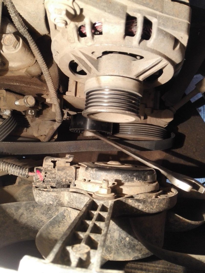 Ремень генератора Нива Шевроле