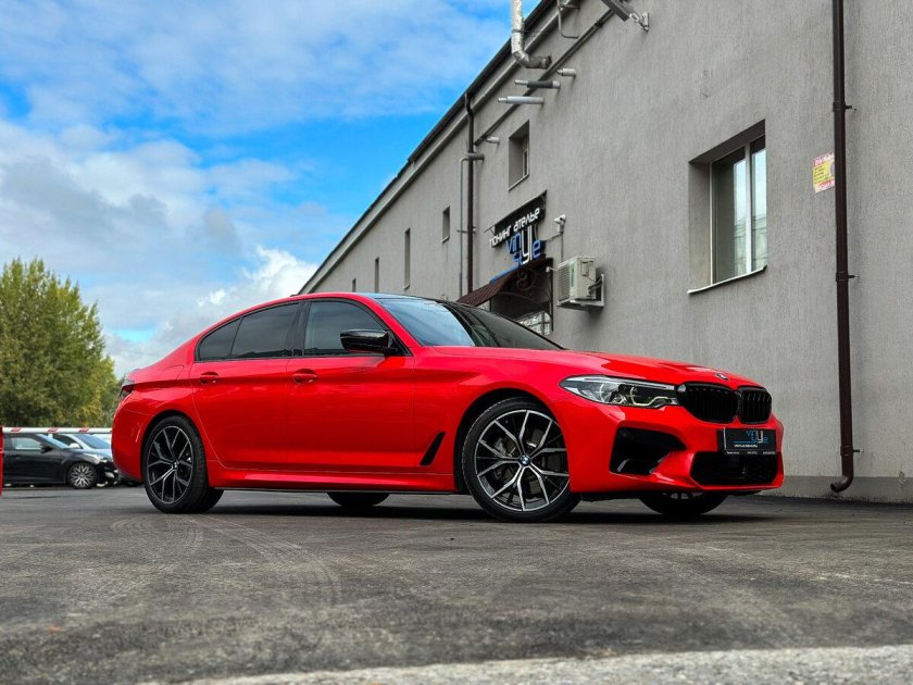 BMW g30 в пленке