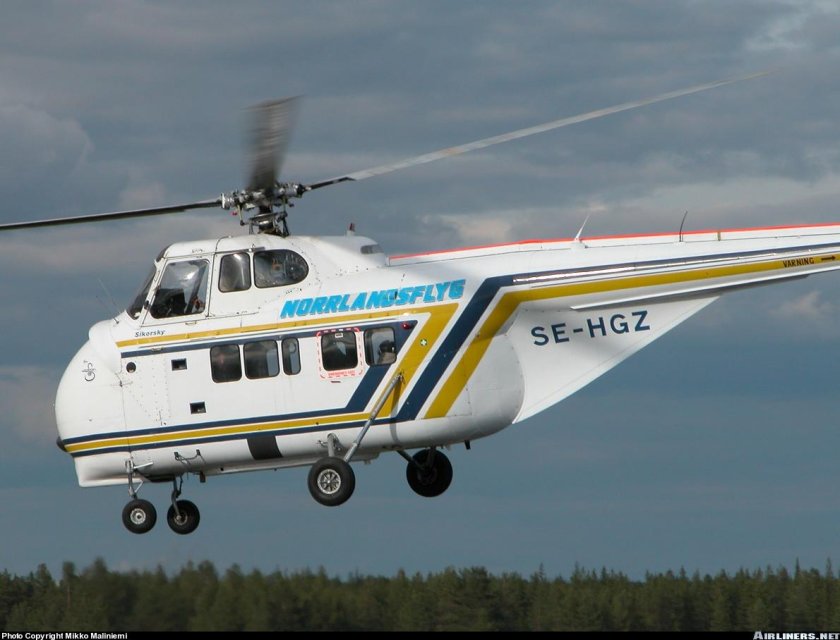 Сикорский вертолет Sikorsky h-19