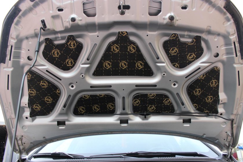 Шумоизоляция капота STP