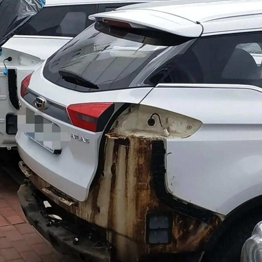 Ржавчина на китайских авто