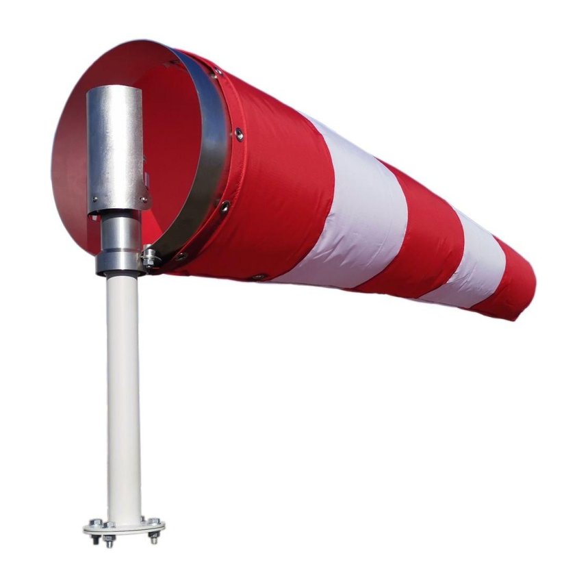 Конус ветроуказателя ввп-240 красно-белый