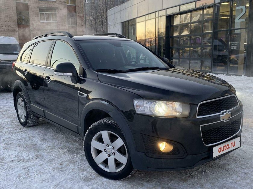 Шевроле каптива черный 2014