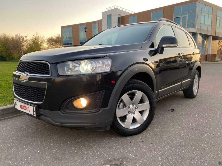 Шевроле каптива черный 2014