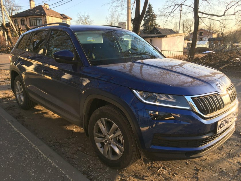 Skoda Kodiaq Reef Blue