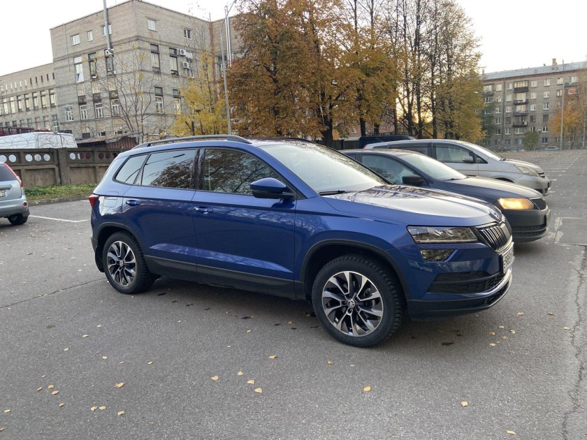 Шкода Кодиак 2020 синий