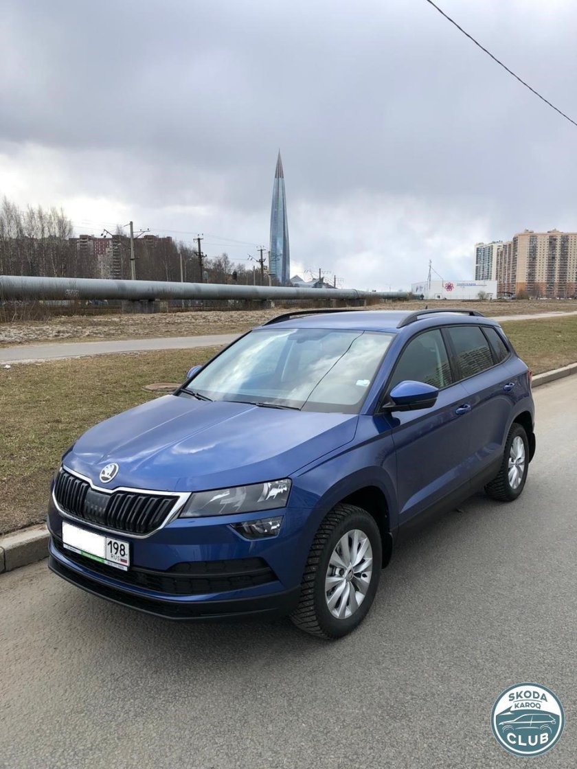 Шкода Кодиак Reef Blue