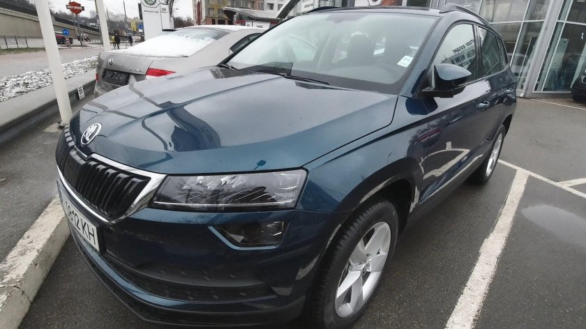 Lava Blue Skoda