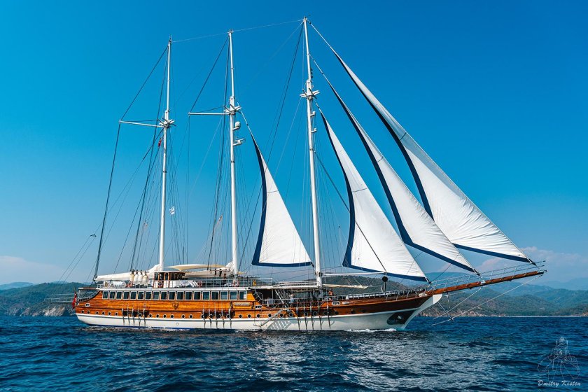 Путешествие на яхте по Средиземному морю