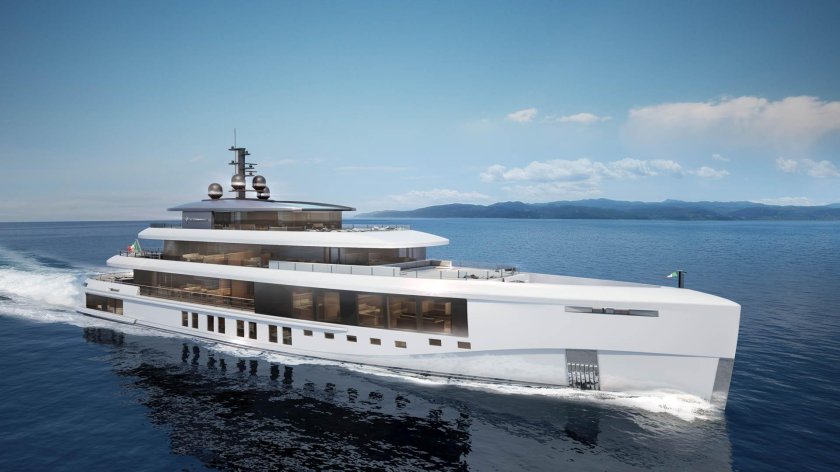 Яхта 57 метров