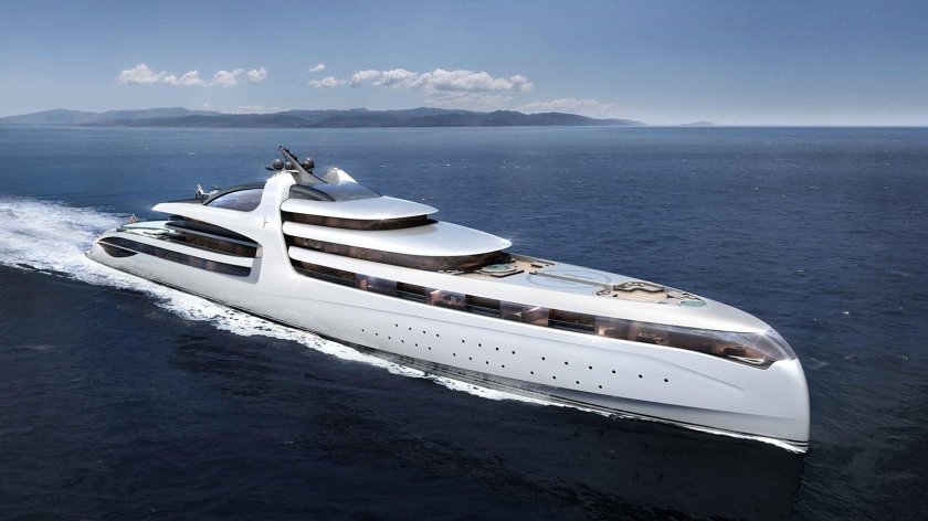 Мегаяхта Admiral x Force 145