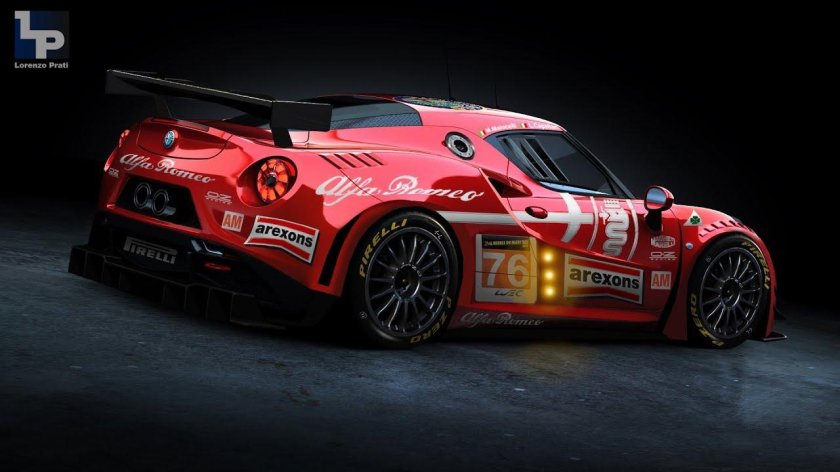 Alfa Romeo 4c gt3