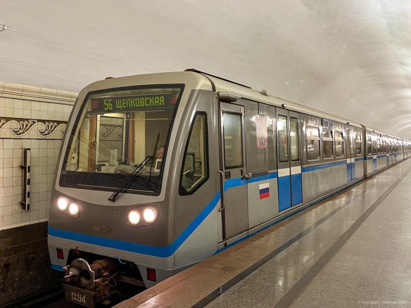 Поезд метро Нижний Новгород Русич