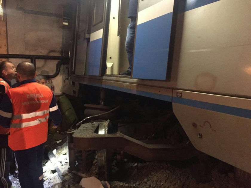 Машинист Московского метрополитена