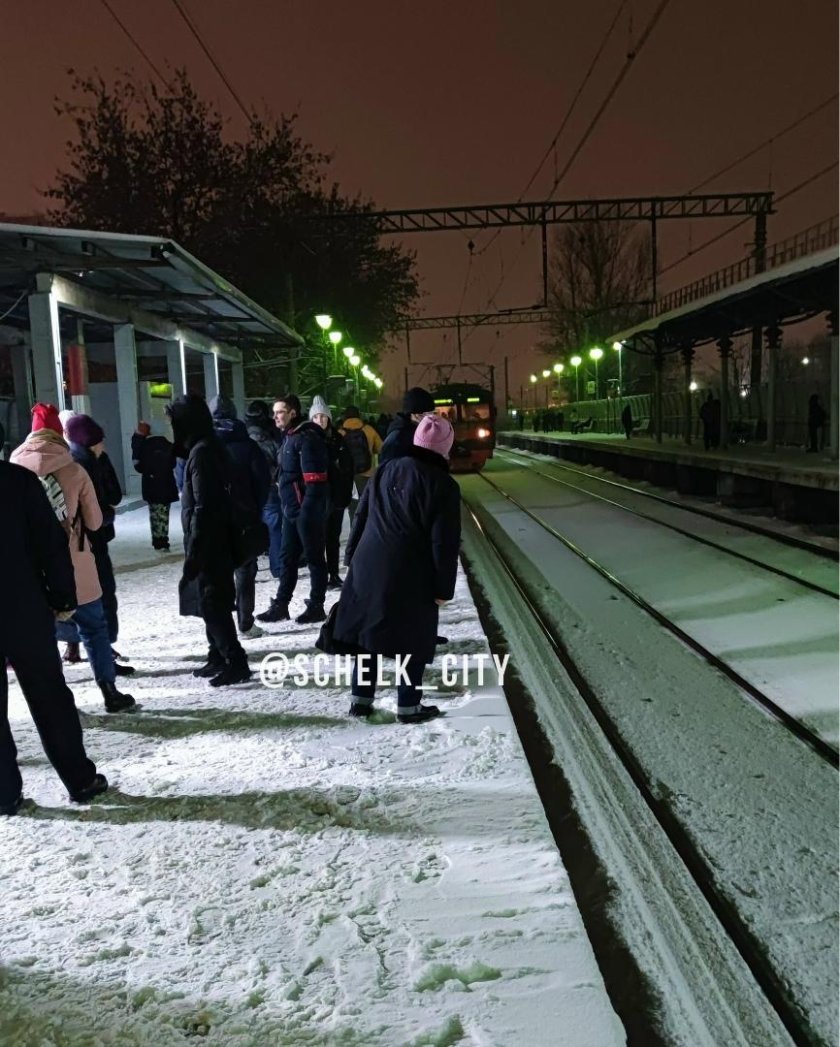 Станция воронок Щелково