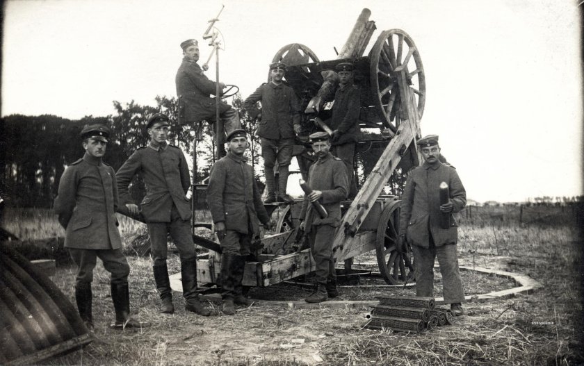 Артиллерия 1 мировой войны