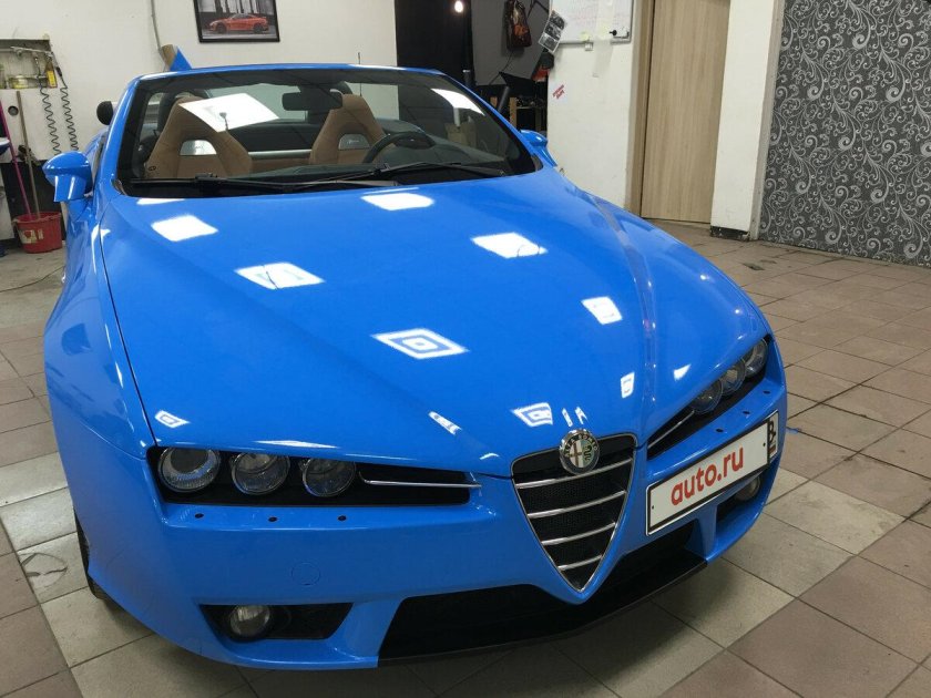 Alfa Romeo 159 синий