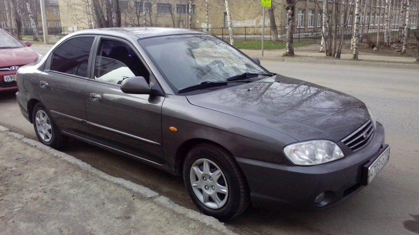 Kia Spectra серое олово