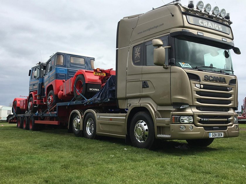 Американский грузовик Скания