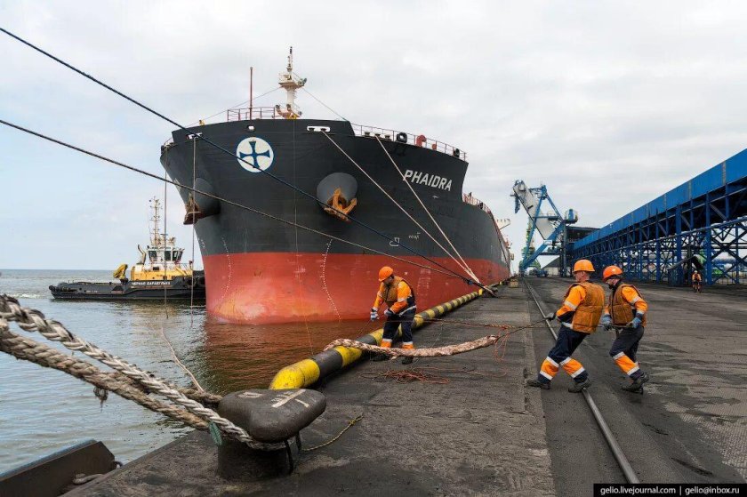 Швартовка судна