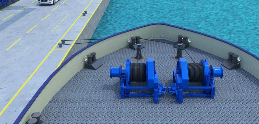 Гидравлическая лебедка