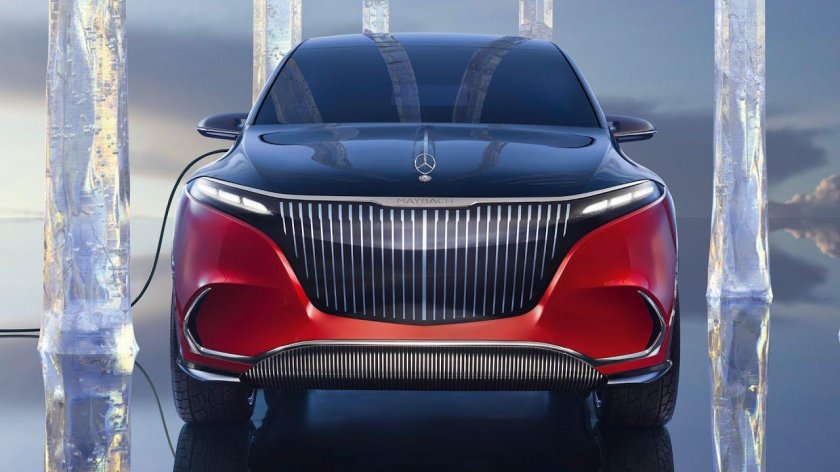 Mercedes maybach concept eqs
