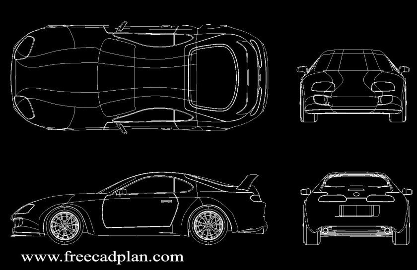 Toyota Supra Blueprint