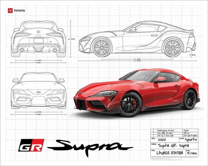 Toyota Supra Blueprint