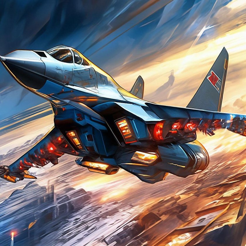 Истребитель будущего арт