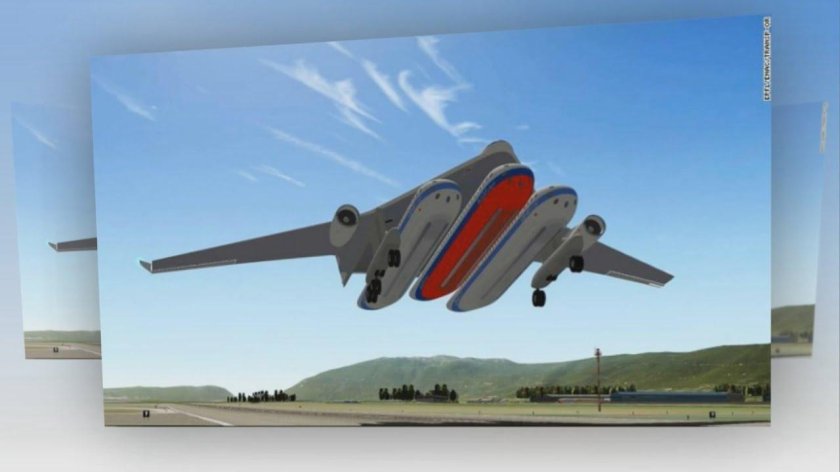 Модульный самолет