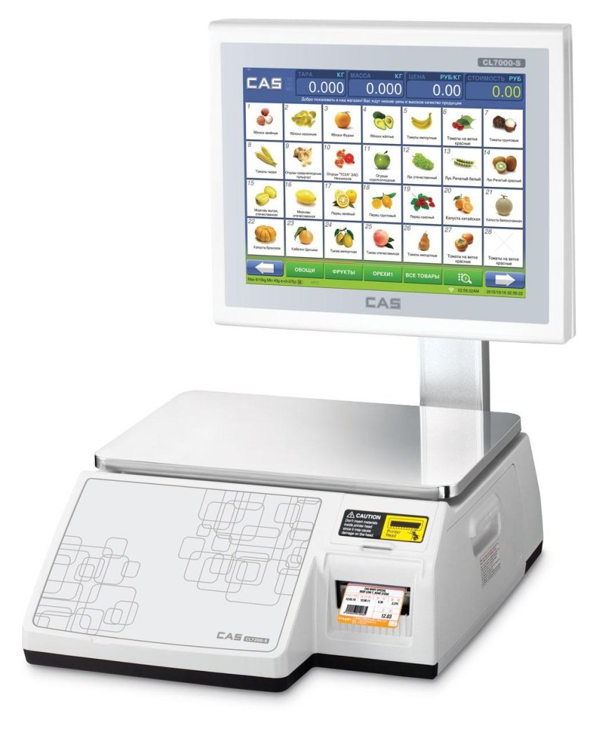 Весы с печатью этикеток