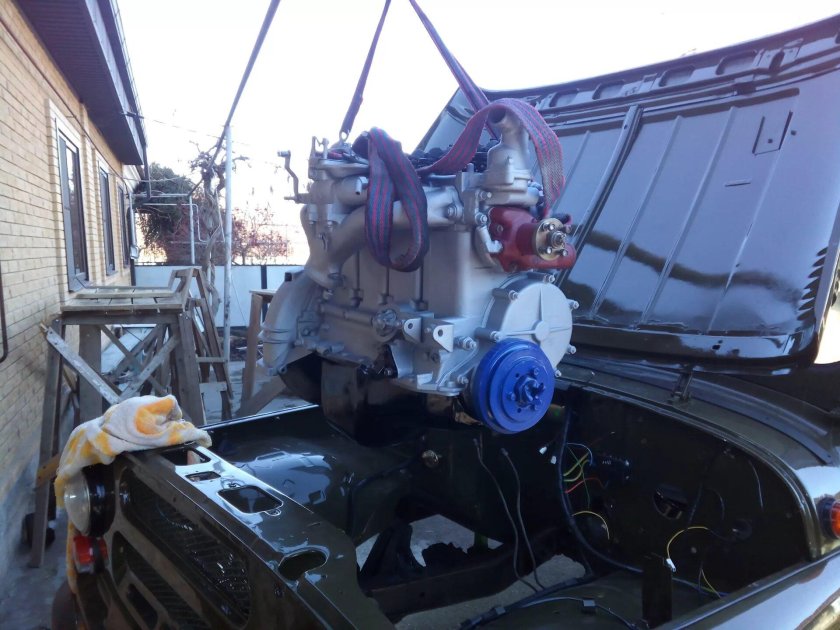 Дизельный двигатель ММЗ-4dt