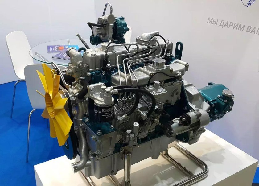 Дизельный двигатель ММЗ-4dti